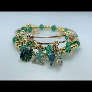 2 Handmade Charm Bracelets